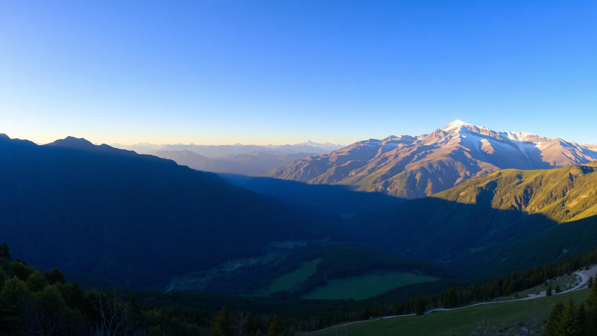 Pyrenees panorama